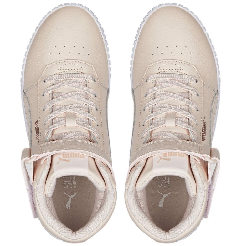 Tenis de Bota Casual con Cinta Ajustable Rosa Puma