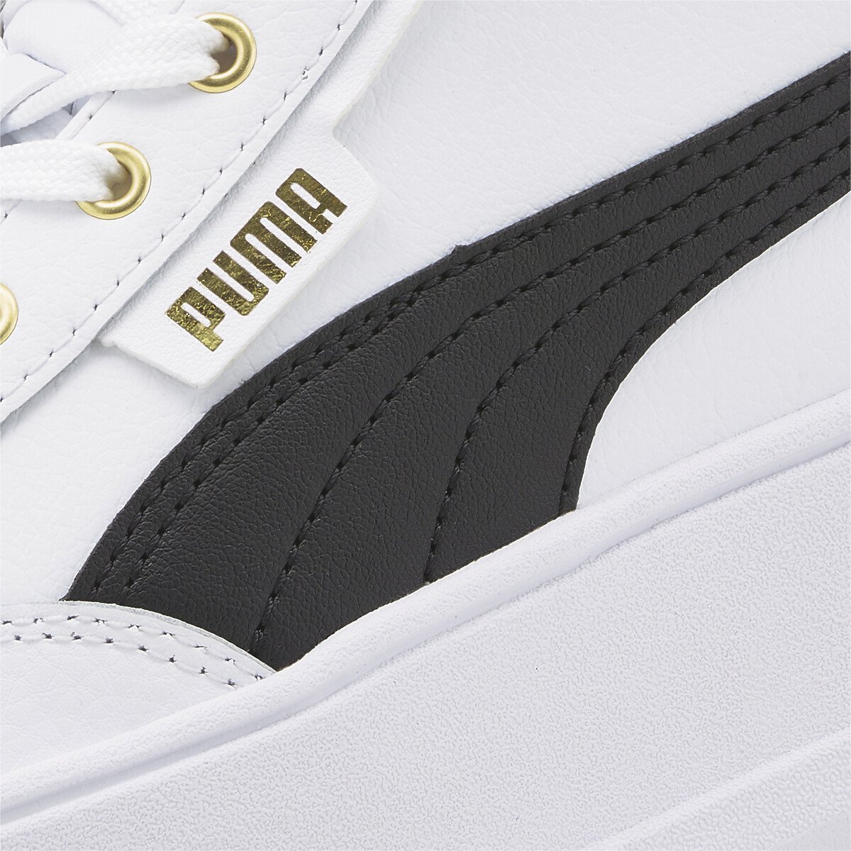 Tenis Casual de Bota con Plataforma Blanco Puma