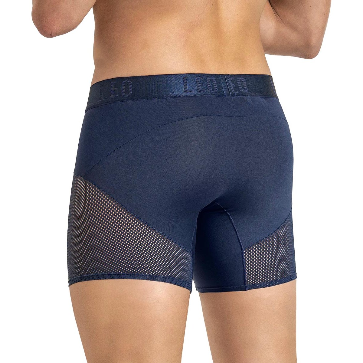 Bóxer Medio Secado Rápido con Mallas Transpirables Leo By Leonisa