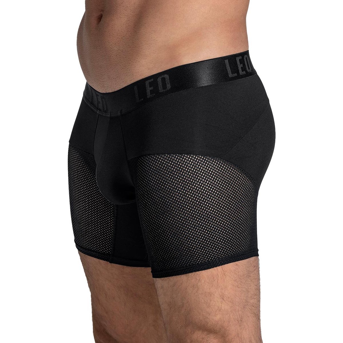 Bóxer Medio Secado Rápido con Mallas Transpirables Leo By Leonisa