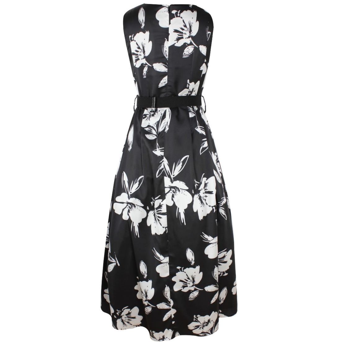 Vestido Basel Diseño Estampado Floral con Cinturón