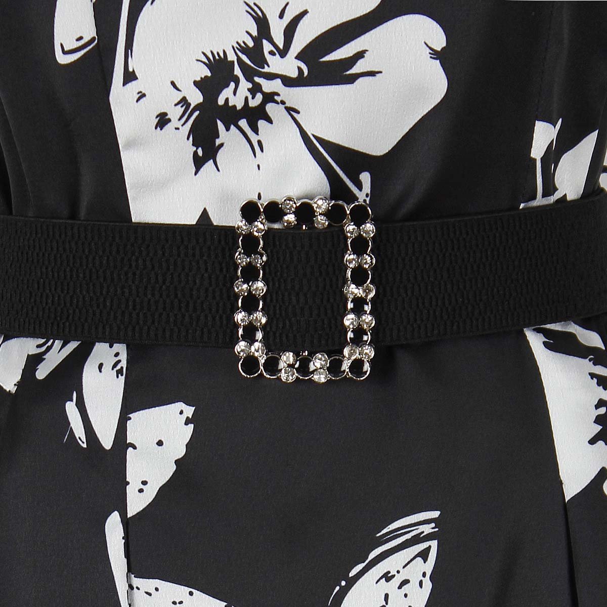 Vestido Basel Diseño Estampado Floral con Cinturón