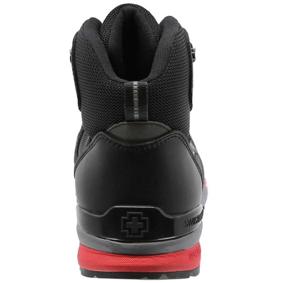 Bota Negra Industrial Swissbrand Vaud para Hombre