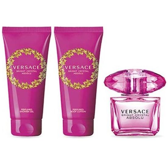 Set para Mujer Versace Bright Crystal Absolu Edp 100 Ml