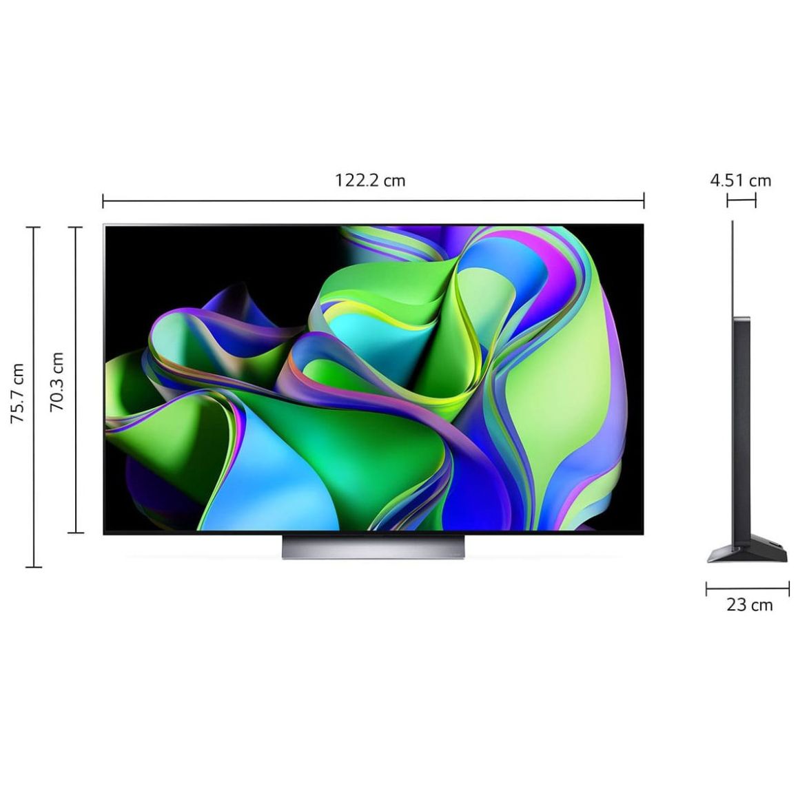 Pantalla 55" LG Oled 4K Ai Thinq Oled55C3Psa