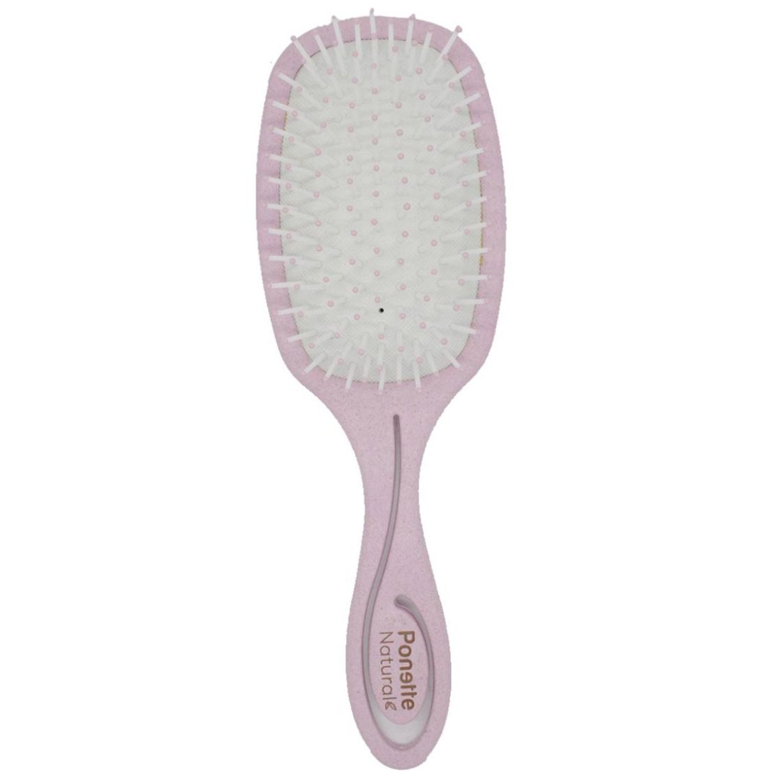 PONETTE Natural Thermobürste, Rund, 34 Mm Aluminium Mit Keramik, Weizenfaser, 100% Recycelbar – Spanische Marke