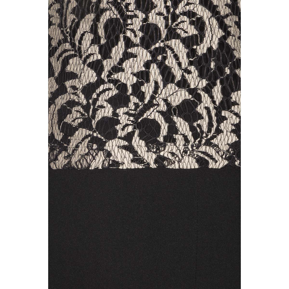 Conjunto 2 Pz. Vestido Liso y Saco Manga 3/4 en Tela Tipo Encaje