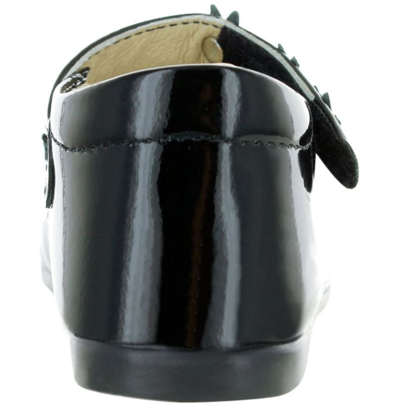 Zapato Charol 12-16 Negro Miniburbujas para Niña