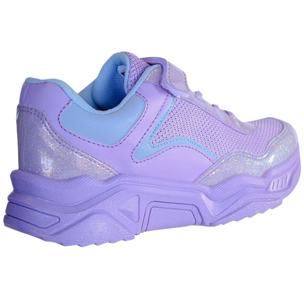 Tenis Suela Chunky 22-24 Morado Blasito para Niña