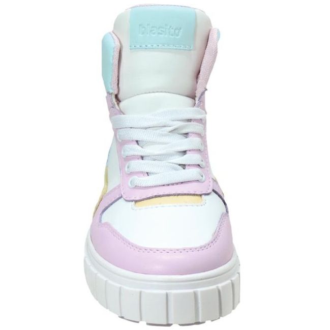 Tenis Bota con Agujeta 22-23 Rosa Blasito para Niña