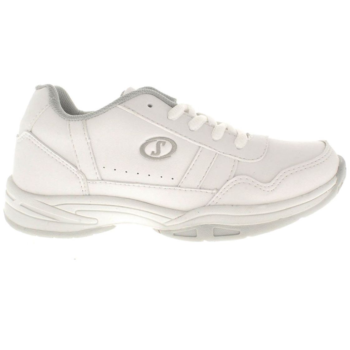 Tenis Escolar con Agujeta 18-21 Blanco Spalding para Niño
