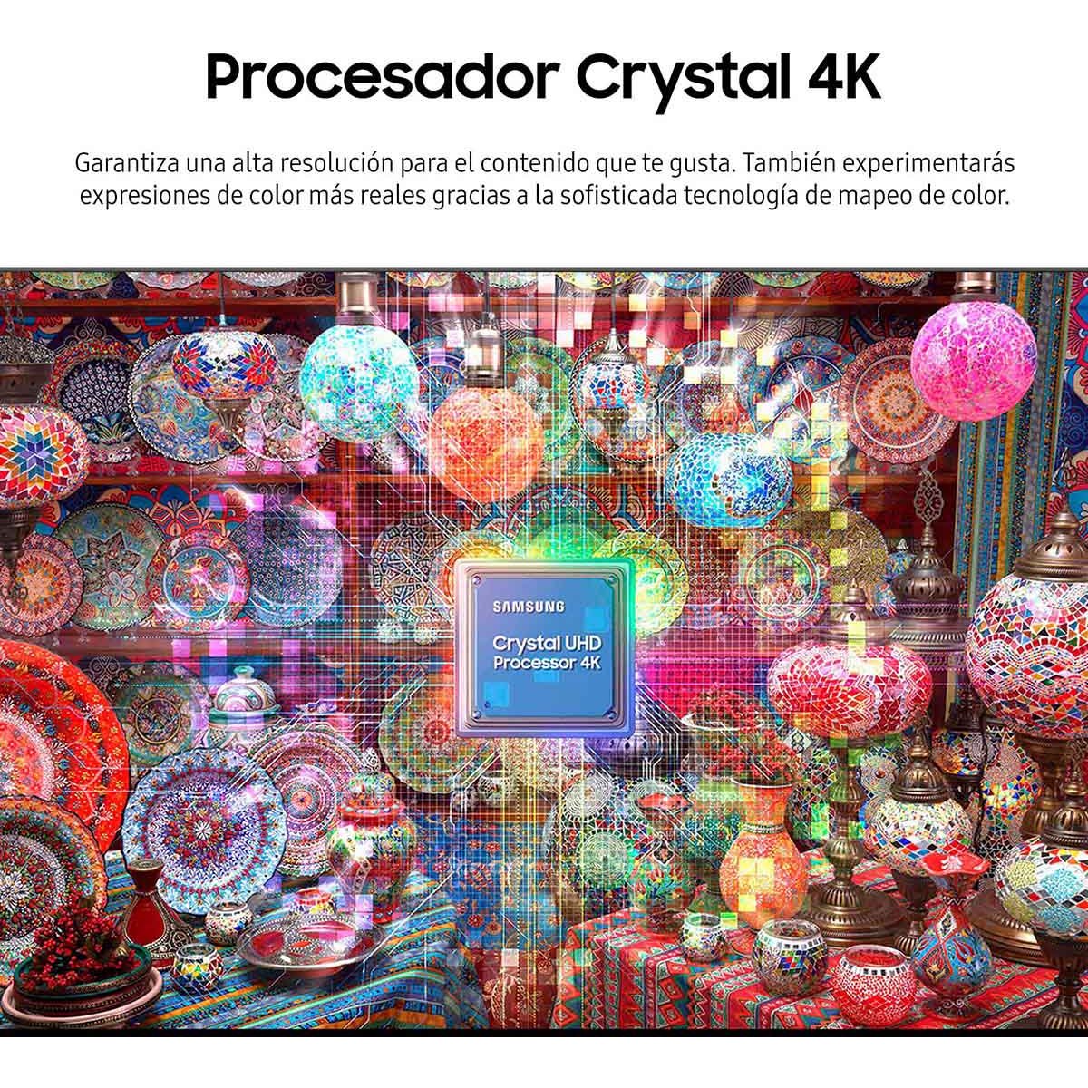 Pantalla 43" Samsung 4K Un43Cu8000Fxzx