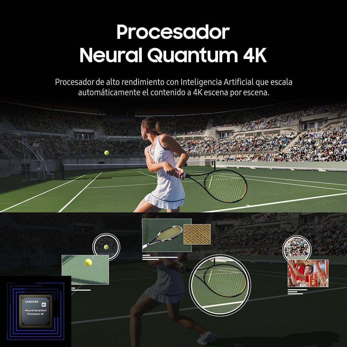 Pantalla 98" Samsung Qled 4K Qn98Q80Cafxzx