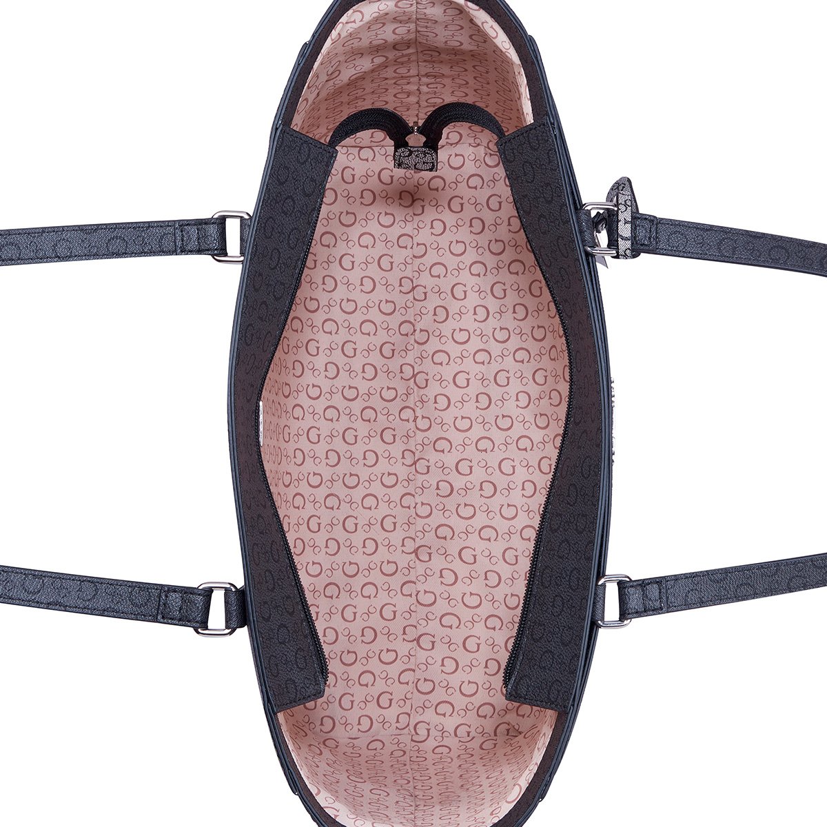 Bolsa Negro Multi Tote Guess Factory