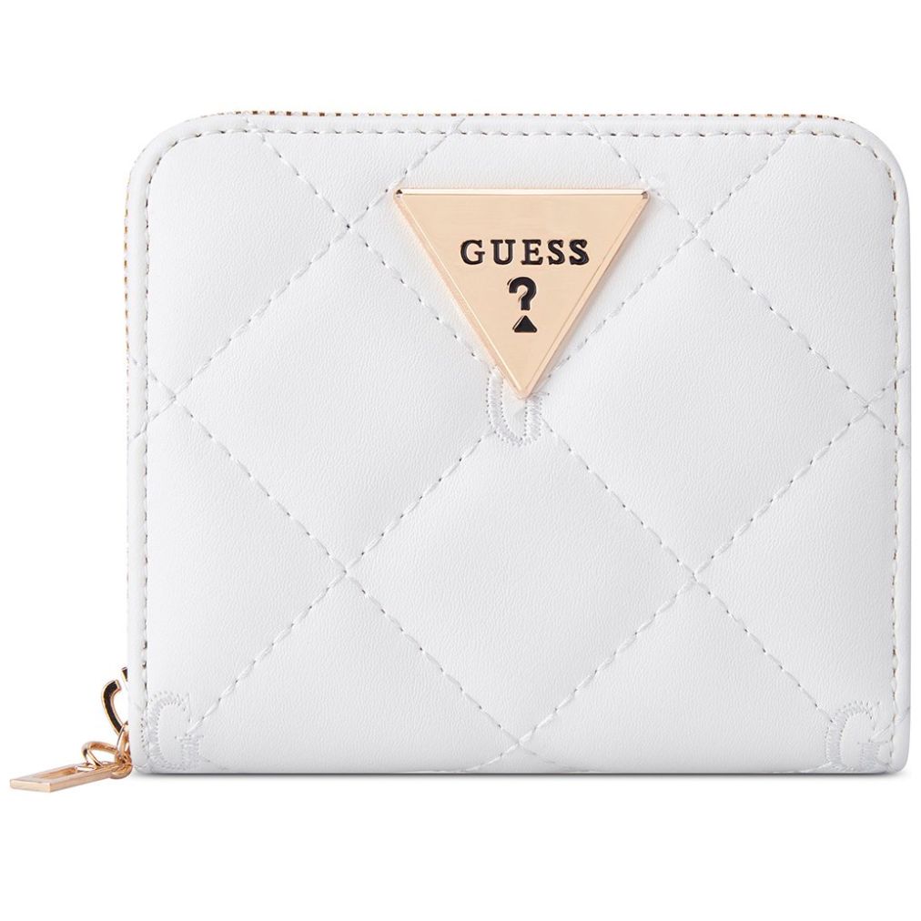 Cartera Blanco Slg Small Zip Around Guess Factory