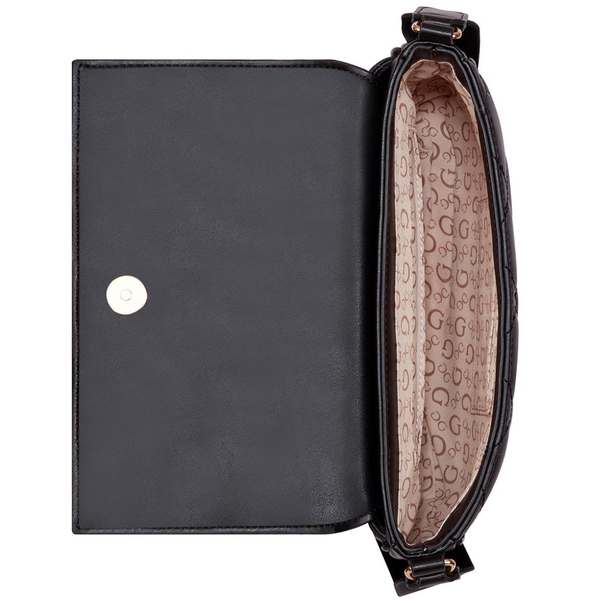 Bolsa Negro Crossbody Guess Factory