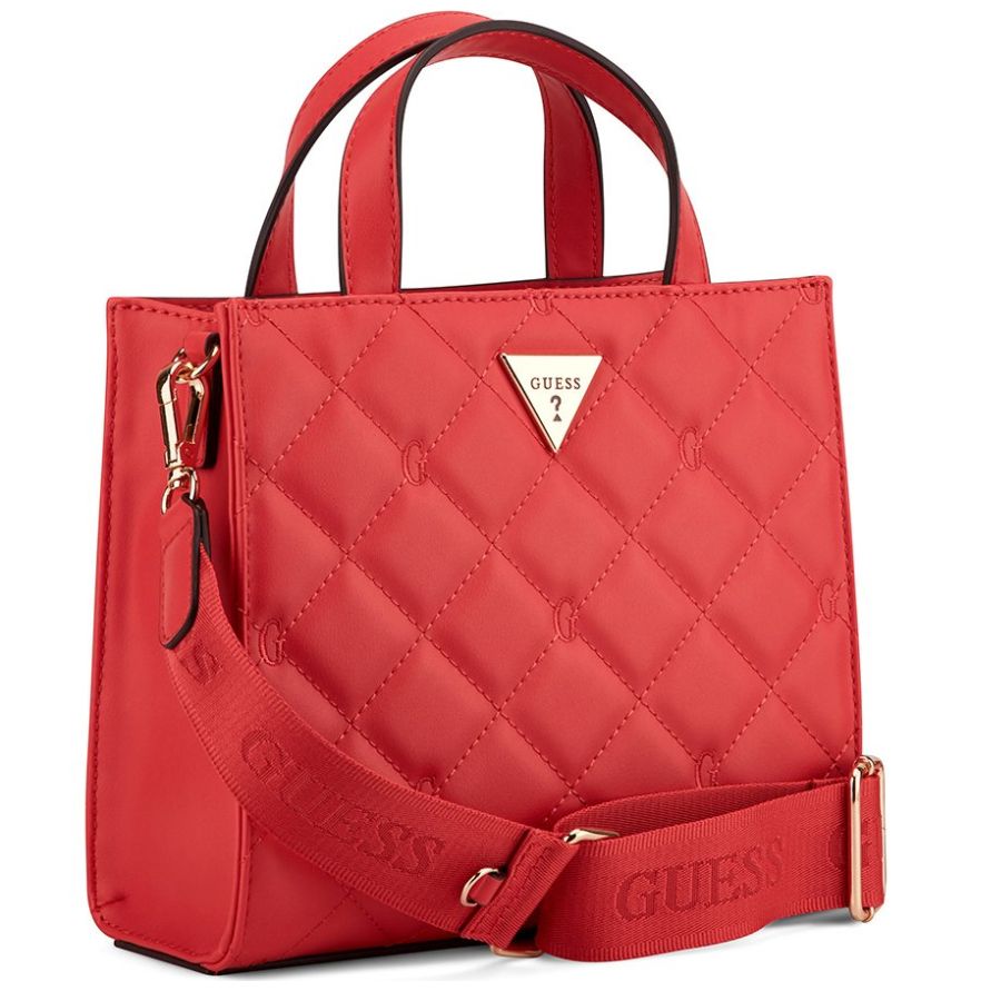 Bolsa Rojo Claro Mini Tote Guess Factory