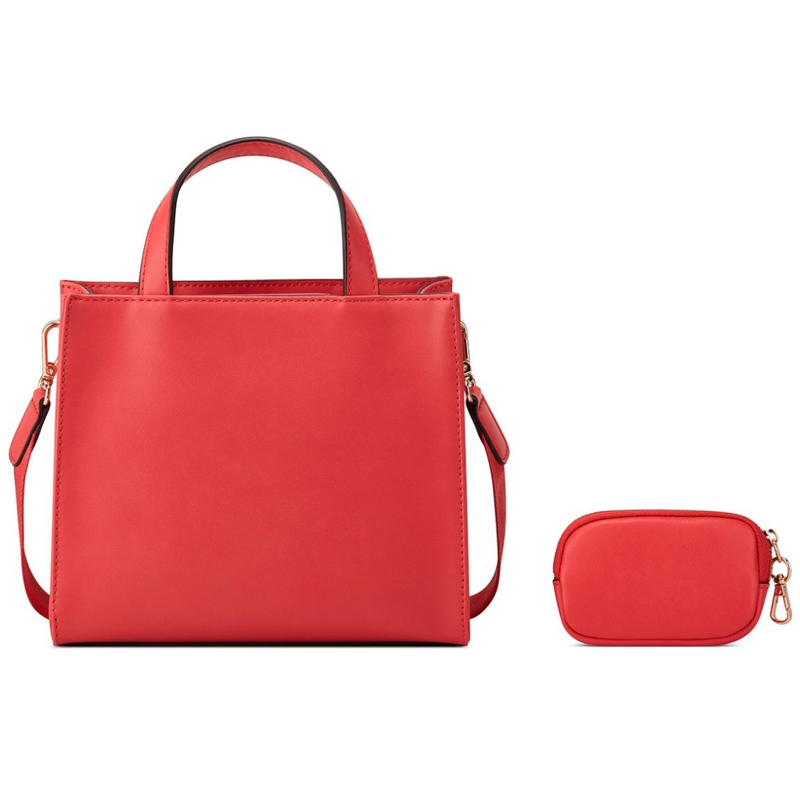 Bolsa Rojo Claro Mini Tote Guess Factory