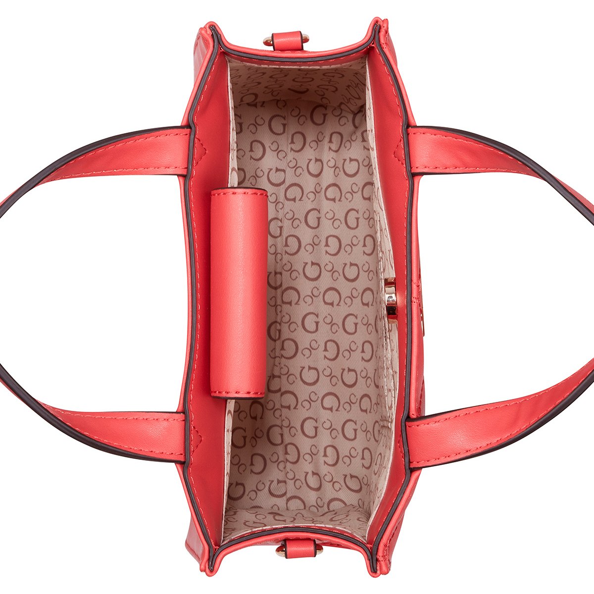 Bolsa Rojo Claro Mini Tote Guess Factory