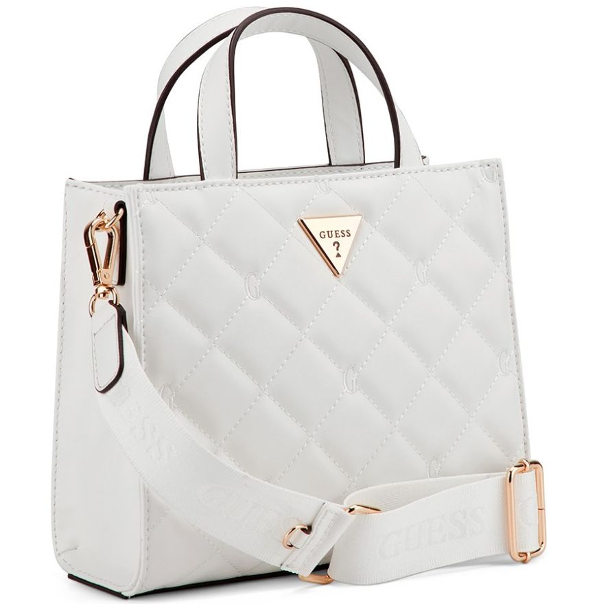 Bolsa Blanco Mini Tote Guess Factory