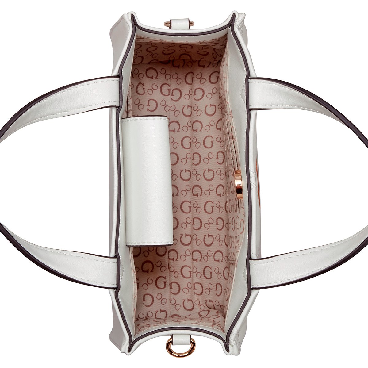 Bolsa Blanco Mini Tote Guess Factory