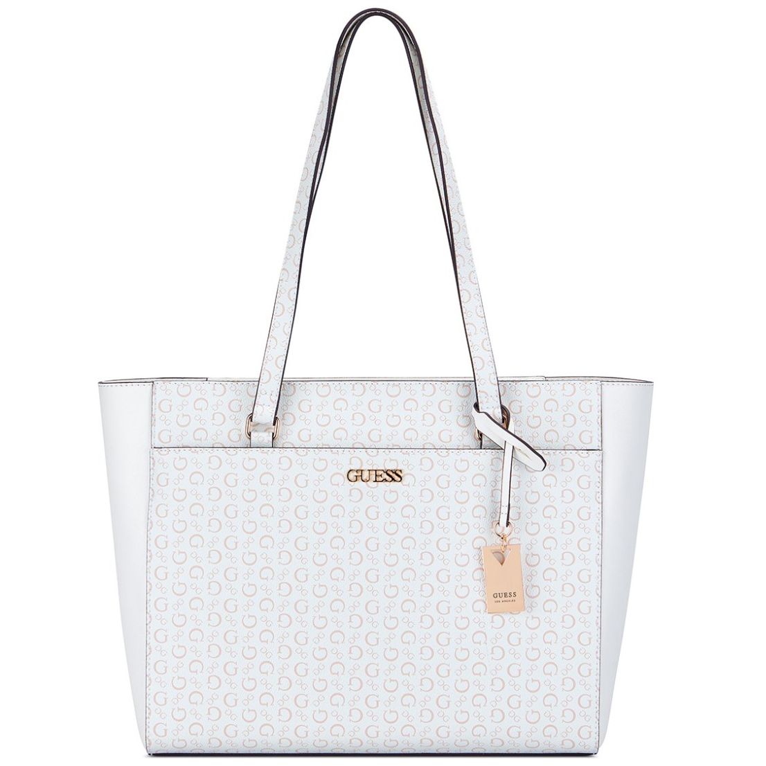 Bolsa guess blanca original precio sale