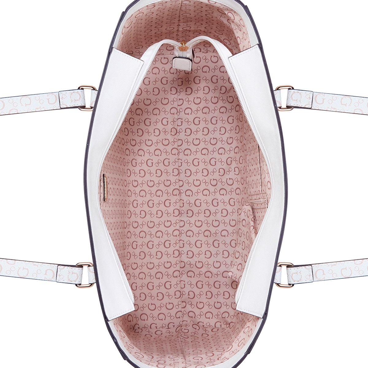 Bolsa Blanco Tote Guess Factory