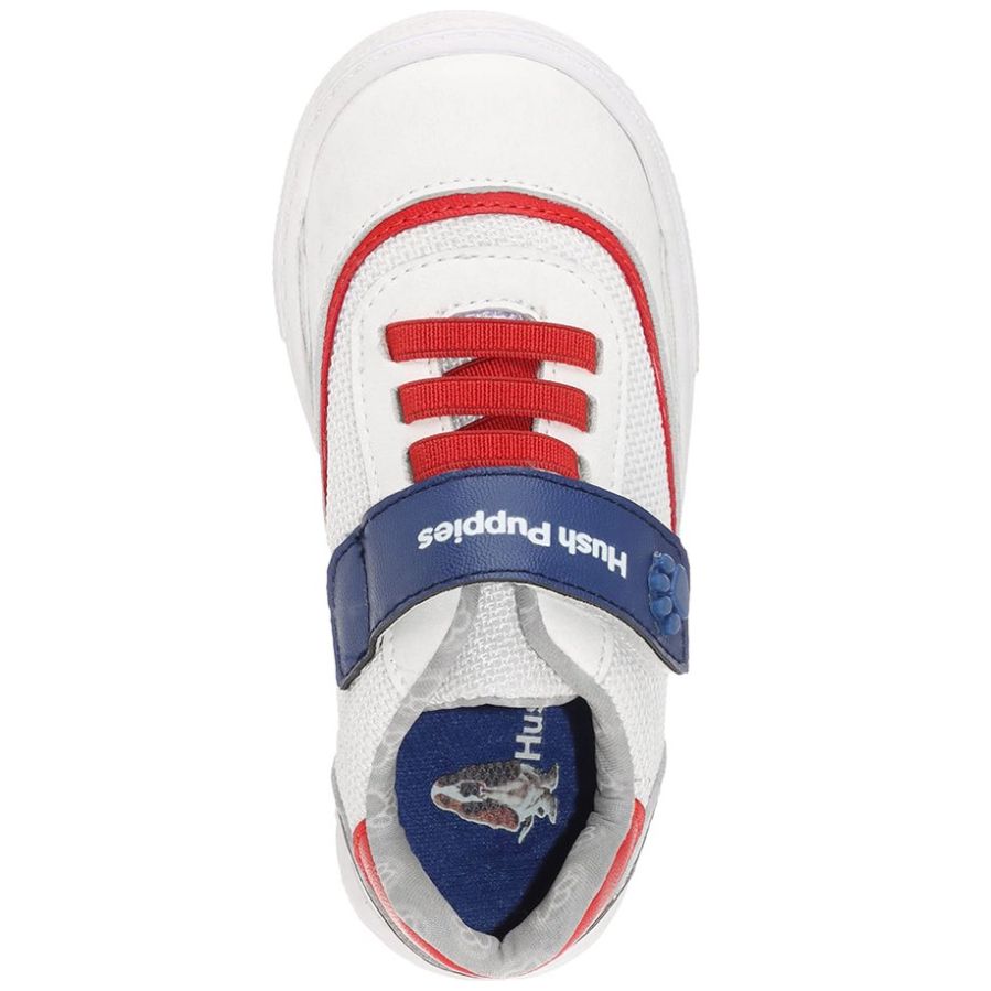 Tenis con Velcro 14-20 Blanco Hush Puppies para Niño