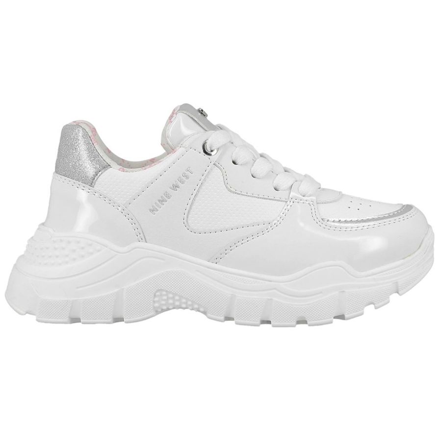 Tenis Chunkie 21-25 Blanco Nine West para Niña