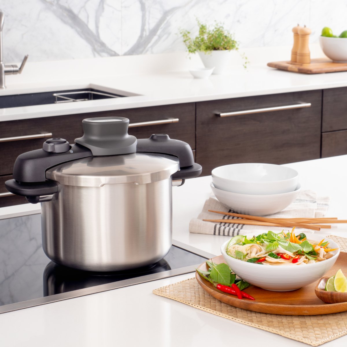 Olla Presión Compact Easy 6 Lt-Fal