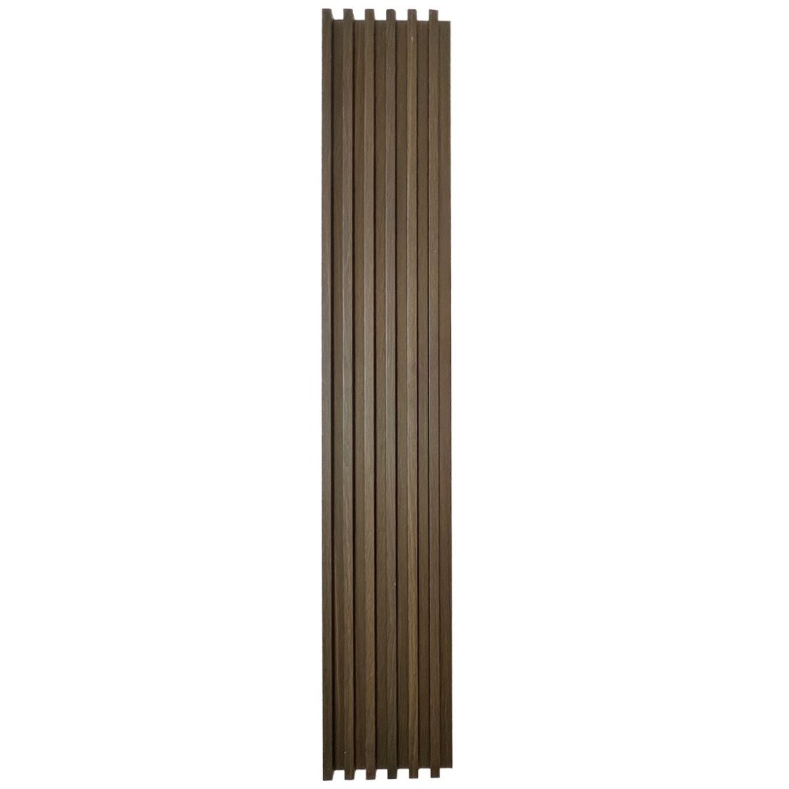 Lambrin Plus Decorativo  Madera Nogal  de 100 Cm X 17 Cm Cubre 1.7 M2 Deco Pvc