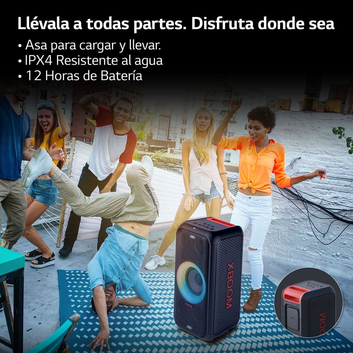 Bocina LG Xboom Xl5S Negro