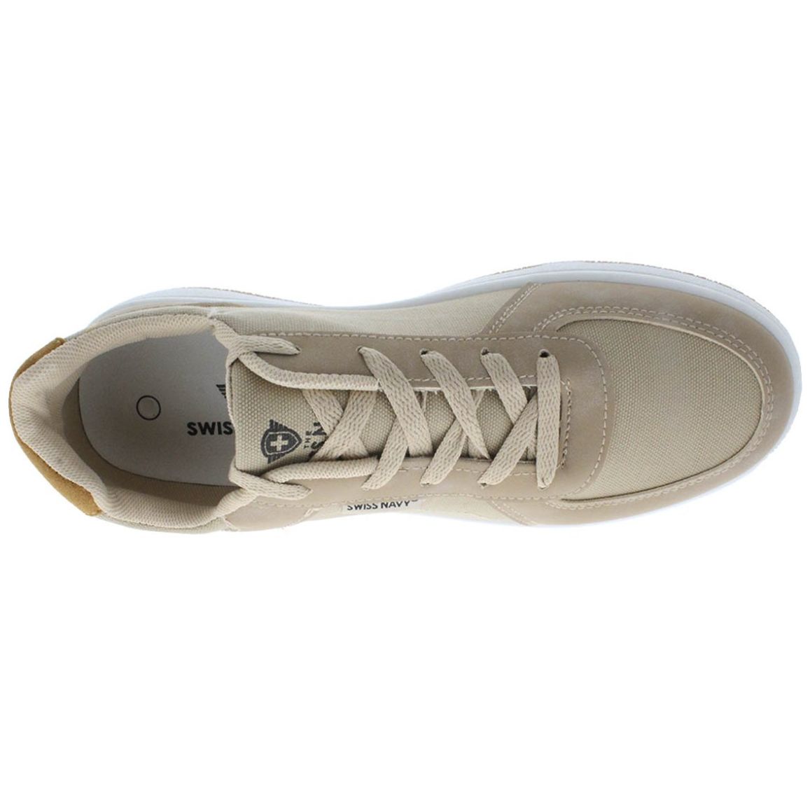 Tenis Beige Swiss Navy para Hombre