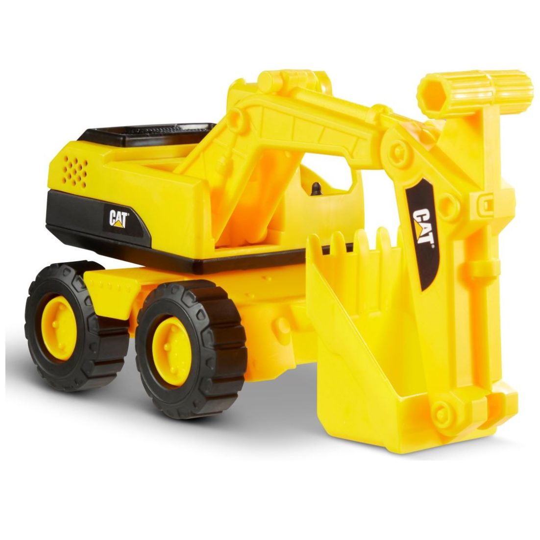 Camion Cat Volquete, Cargadora y Excavadora