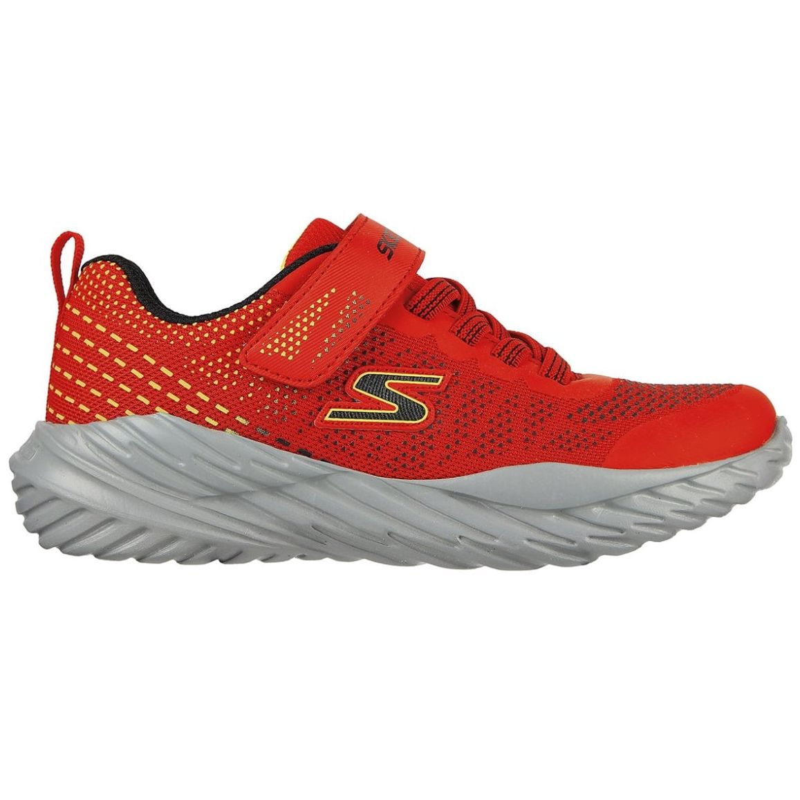 Tenis con Velcro 17-22 Rojo Skechers para Niño