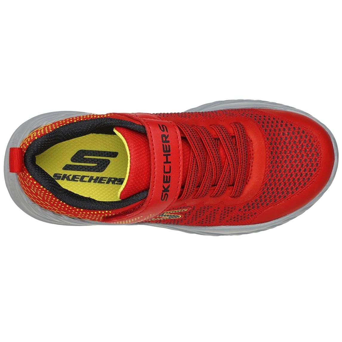 Tenis con Velcro 17-22 Rojo Skechers para Niño