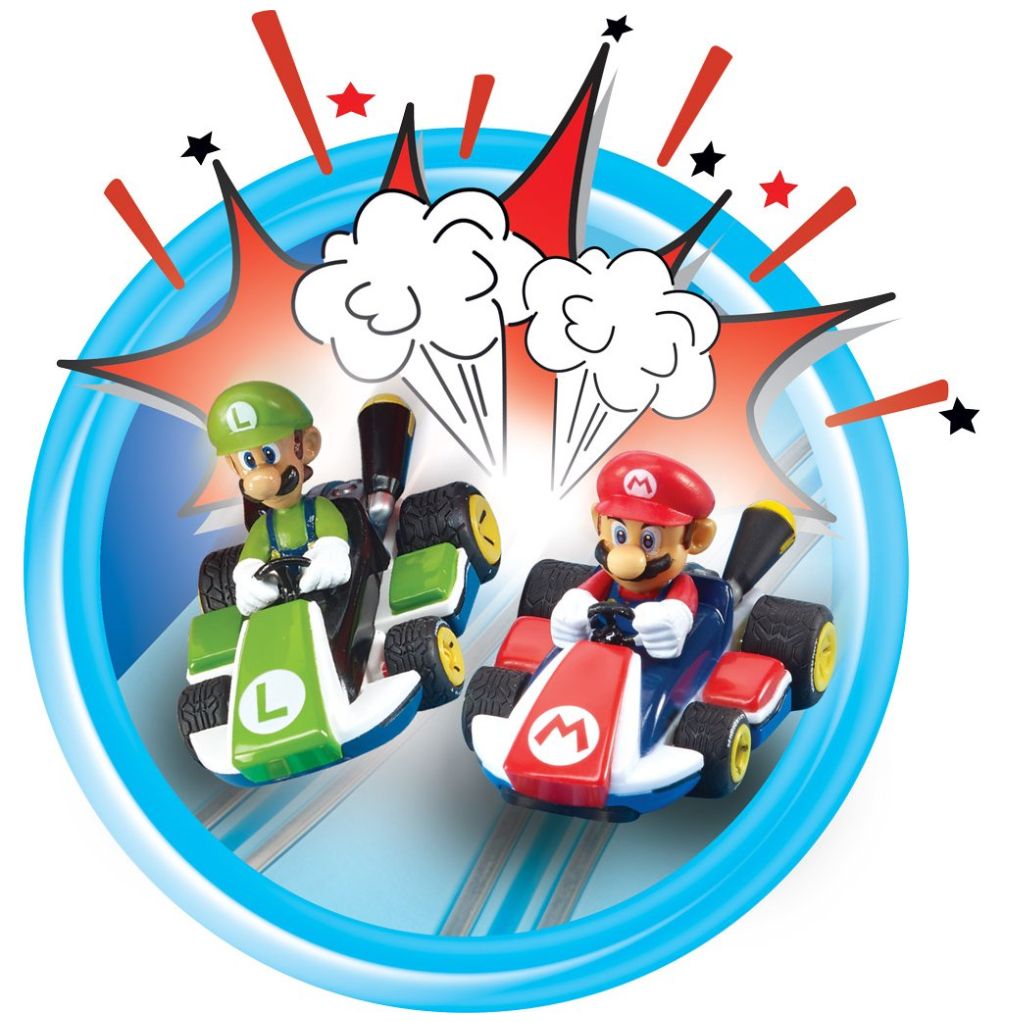 Pista de Carreras Mario Kart Vs Luigi