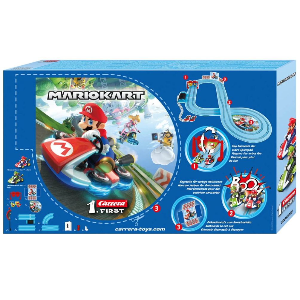 Pista de Carreras Mario Kart Vs Luigi