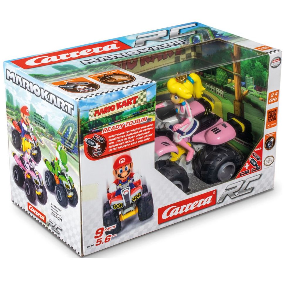 Carro Control Remoto Peach - Quad Mario Kart™, 2,4Ghz
