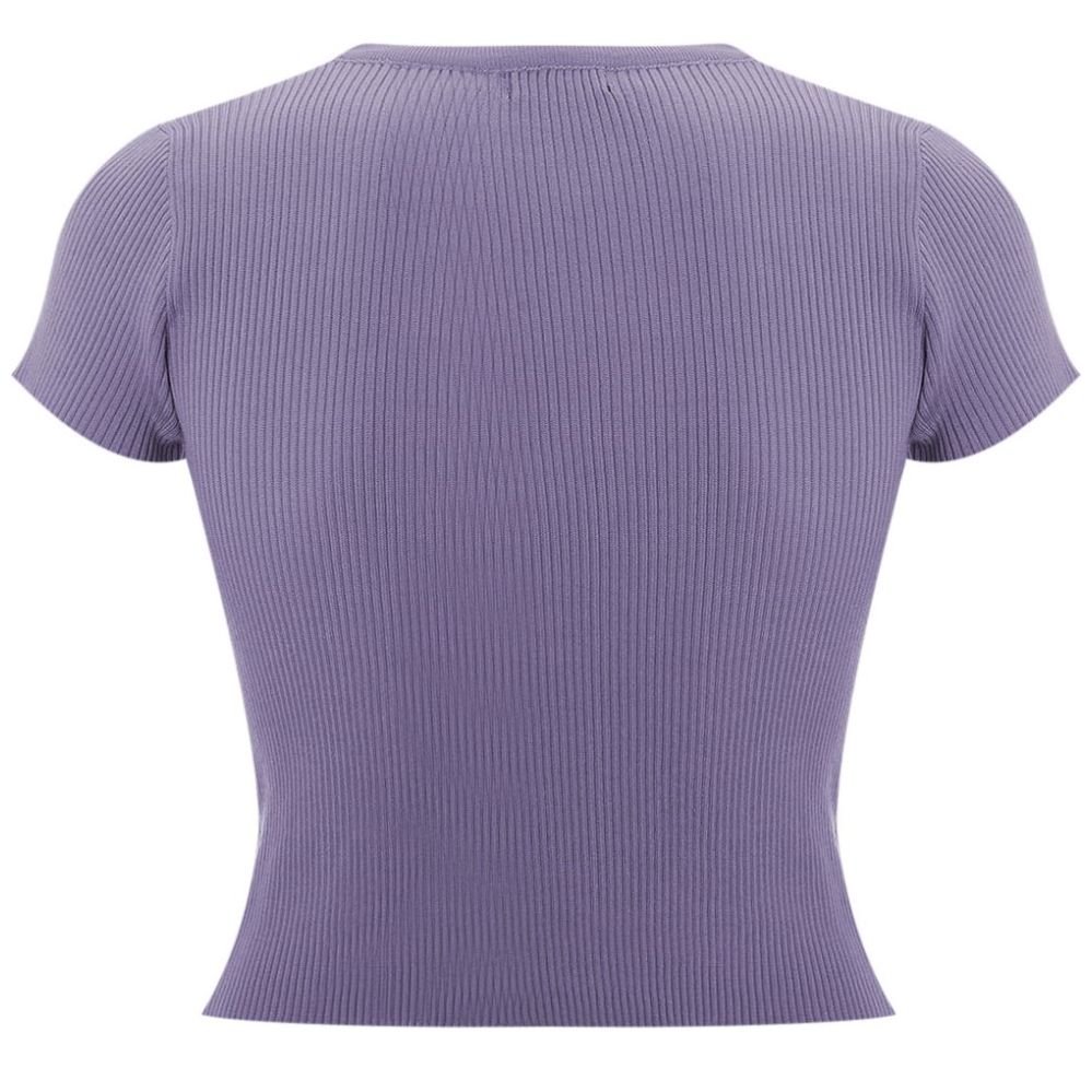 Blusa Tejida Dama Manga Corta Studio si