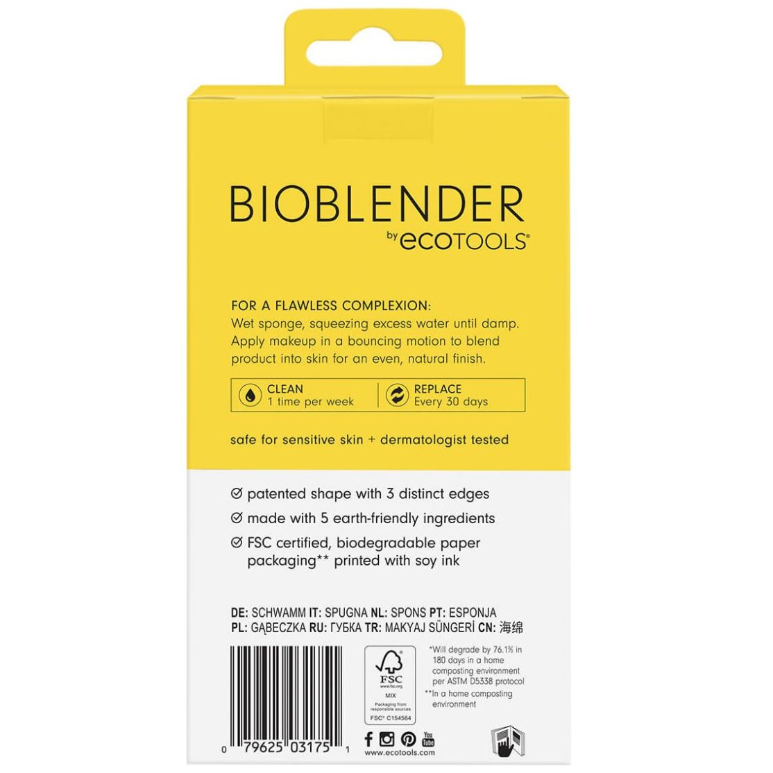 Et Bioblender By Ecotools Sponge Ecotools