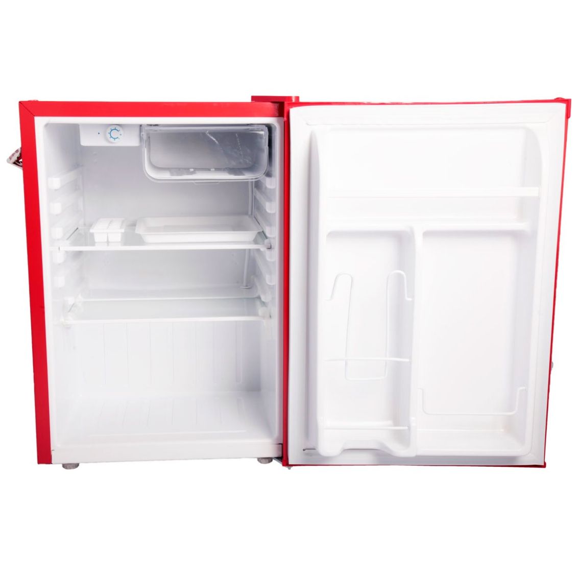 Frigobar Vintage Coca-Cola de 2.6 Pies Cúbicos con Manija