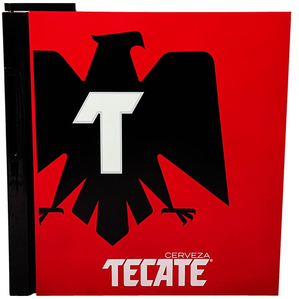 Frigobar Tecate de 1.6 Pies Cúbicos con Puerta de Cristal