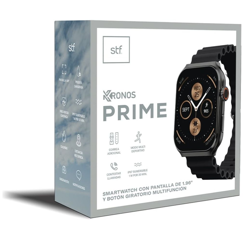 Smartwatch Stf Kronos Prime Negro