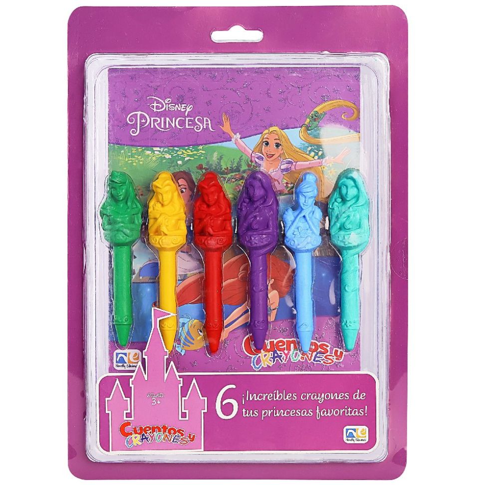 Cuentos y Crayones Princesas Novelty