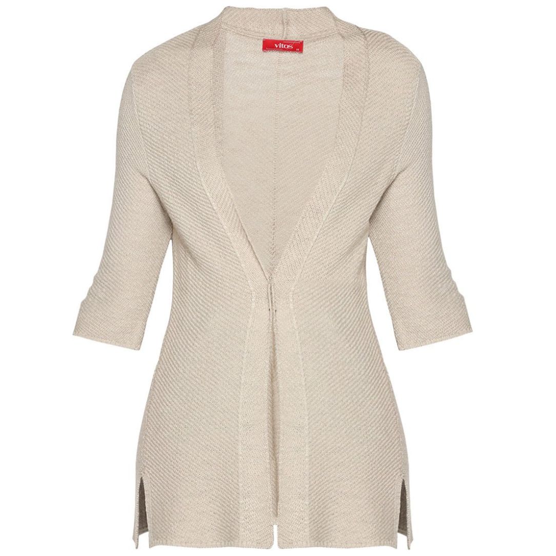 GRACE KARIN Cárdigan Corto De Manga 3/4 Para Mujer, Elegante, Frente Abierto, Ligero, Bolero, Tallas S-2XL, Azul Marino, XXL