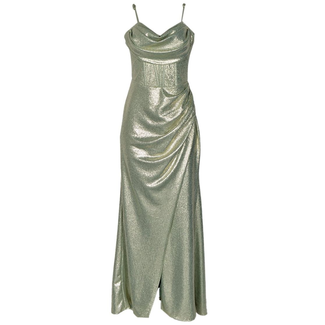 Vestido Largo de Fiesta para Mujer, Metálico Philosophy Jr Nights