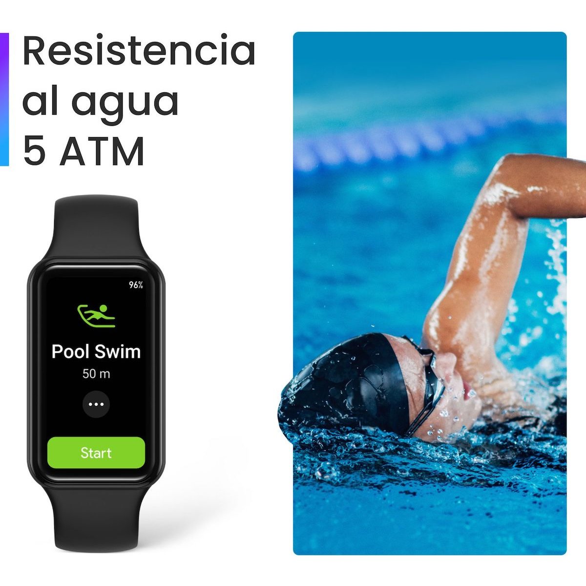 Pulsera Tracker Band 7 Negro Amazfit
