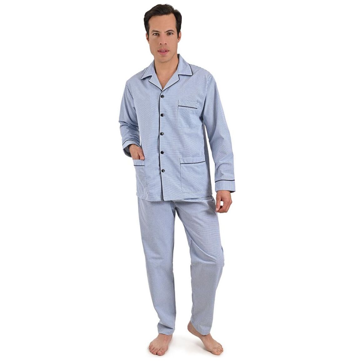 Pijama Tradicional Rayas Moda Villa para Hombre