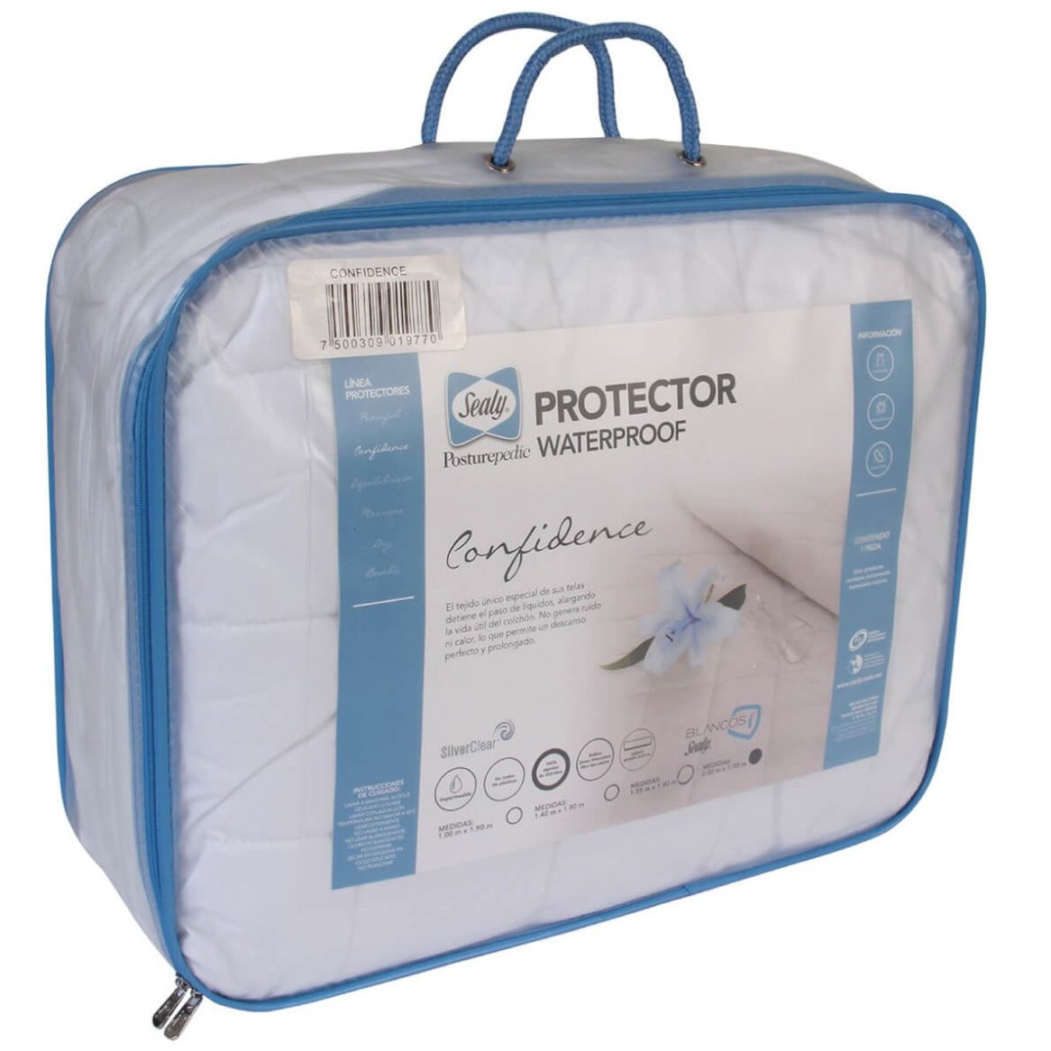 Protector Colchón Queen Size Confidence Plus Sealy